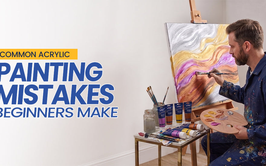 Common Acrylic Painting Mistakes Beginners Make