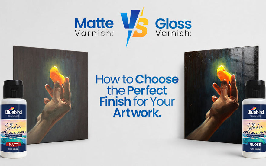 matte and gloss varnish comparison
