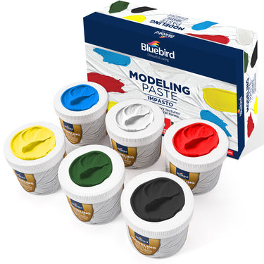 Colored Modeling Paste - Primary Shades (150GM / 5.3 Oz - Set of 6)